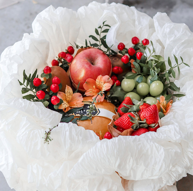 Warm Wishes Fruit Basket