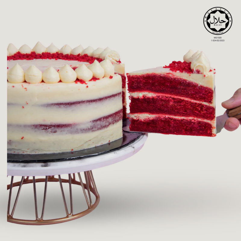 Raspberry Red Velvet Cake