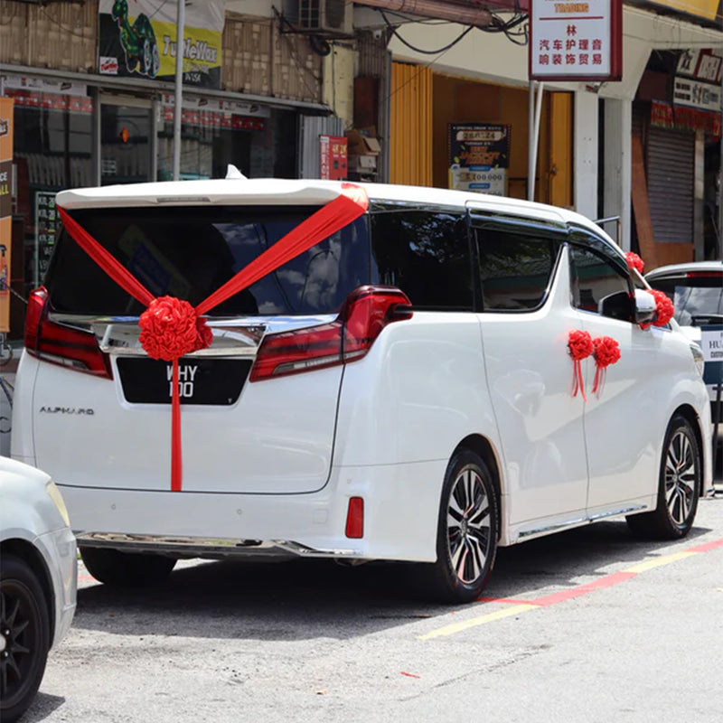 Oriental Wedding Car Decoration