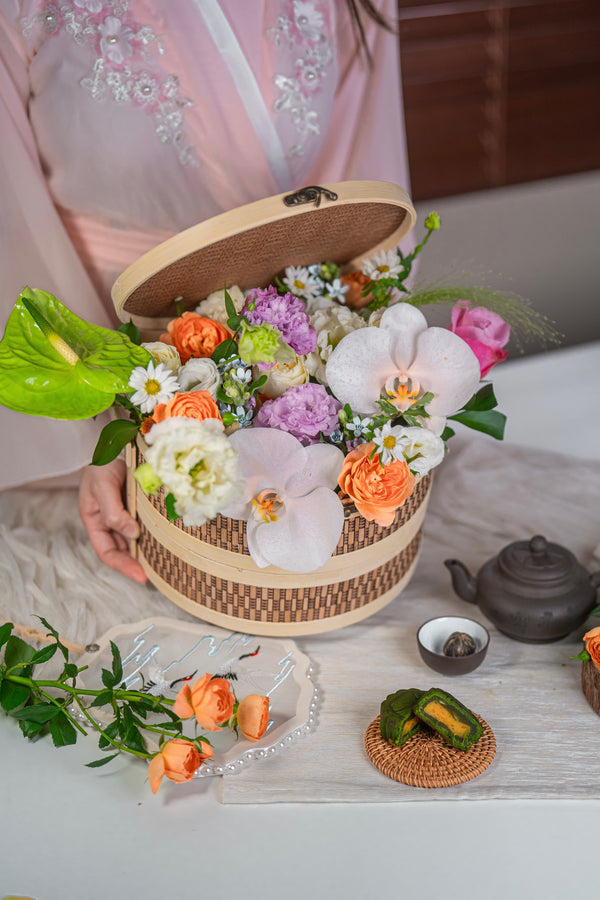 Moonlit Petals & Pastry Delights