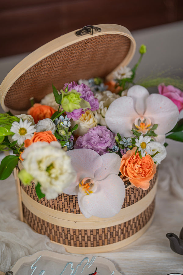 Moonlit Petals & Pastry Delights