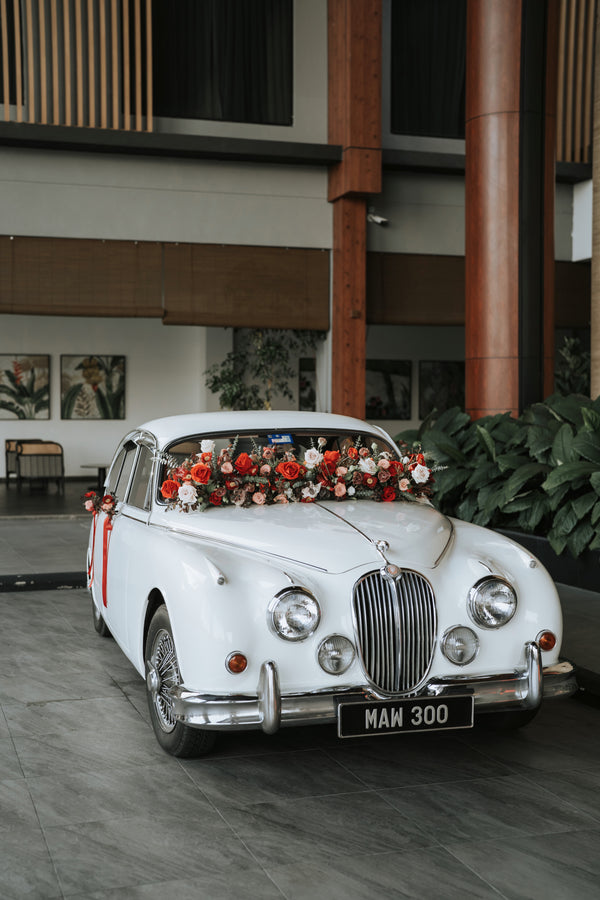 Classic Wedding Car Decoration